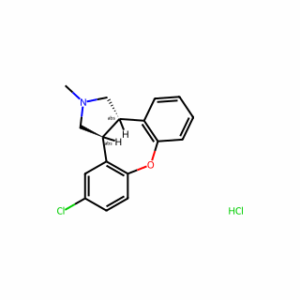 (3aS,12bS)-5-Chloro-2-methyl-2,3,3a,12b-tetrahydro-1H-dibenzo[2,3:6,7]oxepino[4,5-c]pyrrole hydrochloride