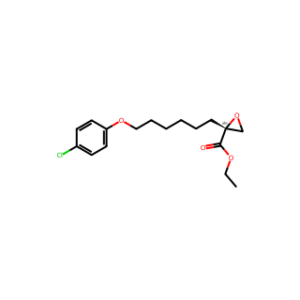(R)-Ethyl 2-(6-(4-chlorophenoxy)hexyl)oxirane-2-carboxylate