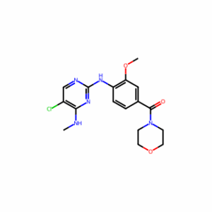 (4-((5-Chloro-4-(methylamino)pyrimidin-2-yl)amino)-3-methoxyphenyl)(morpholino)methanone
