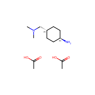 trans-4-((Dimethylamino)methyl)cyclohexanamine diacetate