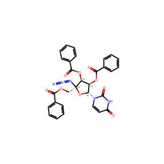 (2R,3S,4R,5R)-2-Azido-2-((Benzoyloxy)Methyl)-5-(2,4-Dioxo-3,4-Dihydropyrimidin-1(2H)-Yl)Tetrahydrofuran-3,4-Diyl Dibenzoate