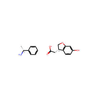 (R)-1-phenylethanamine (S)-2-(6-hydroxy-2,3-dihydrobenzofuran-3-yl)acetate