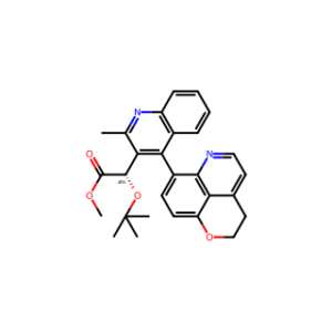 (S)-methyl 2-(tert-butoxy)-2-((R)-4-(2,3-dihydropyrano[4,3,2-de]quinolin-7-yl)-2-methylquinolin-3-yl)acetate