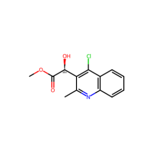 (S)-methyl 2-(4-chloro-2-methylquinolin-3-yl)-2-hydroxyacetate