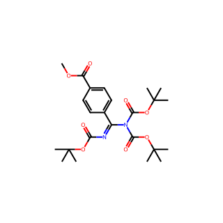 (E)-METHYL 4-(N,N,N′-TRIS(TERT-BUTOXYCARBONYL)CARBAMIMIDOYL)BENZOATE