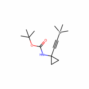 tert-Butyl (1-((trimethylsilyl)ethynyl)cyclopropyl)carbamate
