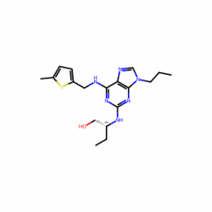 (R)-2-((6-(((5-Methylthiophen-2-yl)methyl)amino)-9-propyl-9H-purin-2-yl)amino)butan-1-ol