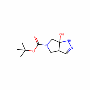 tert-Butyl 6a-hydroxy-3a,4,6,6a-tetrahydropyrrolo[3,4-c]pyrazole-5(1H)-carboxylate