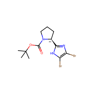 (S)-tert-Butyl 2-(4,5-dibromo-1H-imidazol-2-yl)pyrrolidine-1-carboxylate