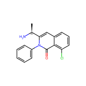 (S)-3-(1-Aminoethyl)-8-chloro-2-phenylisoquinolin-1(2H)-one