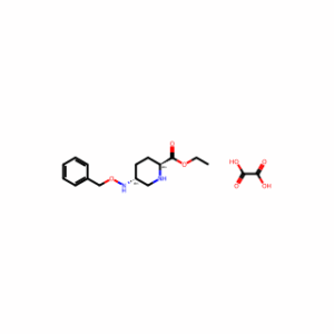 (2S,5R)-Ethyl 5-((benzyloxy)amino)piperidine-2-carboxylate oxalate