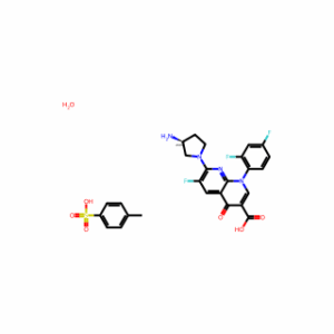 Tosufloxacin tosylate hydrate