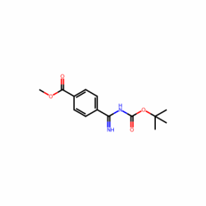 Methyl 4-(N-(tert-butoxycarbonyl)carbamimidoyl)benzoate