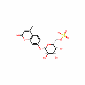 ((2R,3R,4S,5R,6S)-3,4,5-Trihydroxy-6-((4-methyl-2-oxo-2H-chromen-7-yl)oxy)tetrahydro-2H-pyran-2-yl)methyl hydrogen sulfate