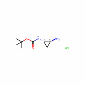 tert-Butyl N-[trans-2-aminocyclopropyl]carbamate hydrochloride
