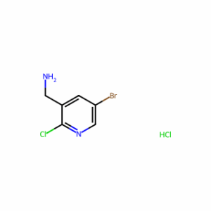 (5-BROMO-2-CHLOROPYRIDIN-3-YL)METHANAMINE HYDROCHLORIDE