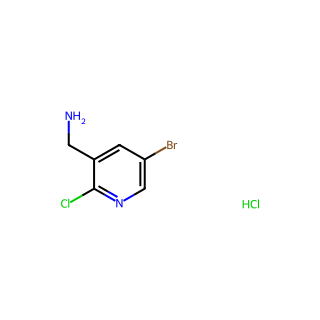 (5-BROMO-2-CHLOROPYRIDIN-3-YL)METHANAMINE HYDROCHLORIDE