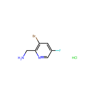 (3-bromo-5-fluoropyridin-2-yl)methanamine hydrochloride