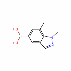 (1,7-DIMETHYL-1H-INDAZOL-5-YL)BORONIC ACID