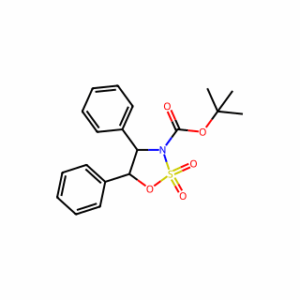 (4R,5S)-4,5-Diphenyl-1,2,3-oxathiazolidine-2,2-dioxide-3-carboxylic acid t-butyl ester