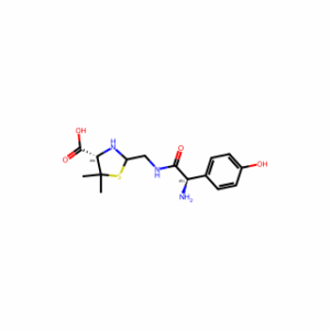(4S)-2-(((R)-2-Amino-2-(4-hydroxyphenyl)acetamido)methyl)-5,5-dimethylthiazolidine-4-carboxylic acid (Amoxicillin Impurity)
