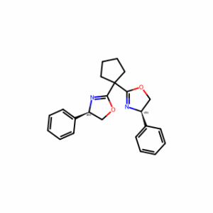 (4R,4′R)-2,2′-(Cyclopentane-1,1-diyl)-bis(4-phenyl-4,5-dihydrooxazole)