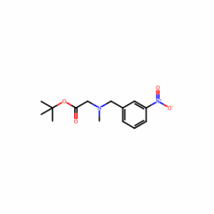 tert-Butyl 2-(N-(3-nitrobenzyl)-N-methylamino)acetate