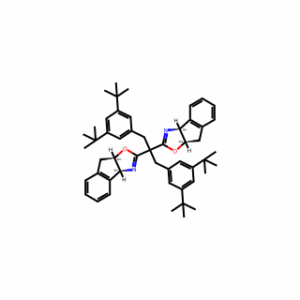 (3aS,3a′S,8aR,8a′R)-2,2′-(1,3-Bis(3,5-di-t-butylphenyl)propane-2,2-diyl)bis(8,8a-dihydro-3aH-indeno[1,2-d]oxazole)
