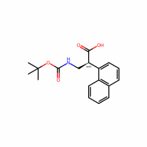 (R,S)-Boc-3-amino-2-(naphthalen-1-yl)-propionic acid