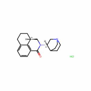 (R)-2-((1R,3S,4R)-Quinuclidin-3-yl)-2,3,3a,4,5,6-hexahydro-1H-benzo[de]isoquinolin-1-one hydrochloride