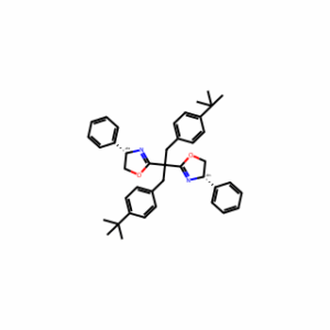(4S,4′S)-2,2′-(1,3-Bis[4-(t-butyl)phenyl)propane-2,2-diyl]bis(4-phenyl-4,5-dihydrooxazole)