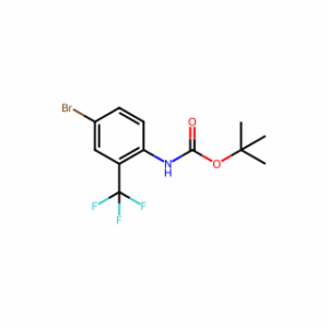 tert-Butyl (4-bromo-2-(trifluoromethyl)phenyl)carbamate
