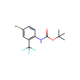tert-Butyl (4-bromo-2-(trifluoromethyl)phenyl)carbamate
