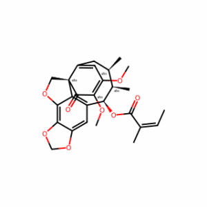 (6R,7R,8R,14aS)-2,3-Dimethoxy-6,7-dimethyl-1-oxo-5,6,7,8-tetrahydro-1H,14H-benzo[1,8]cycloocta[1,2,3-cd][1,3]dioxolo[4,5-g]benzofuran-8-yl (Z)-2-methylbut-2-enoate