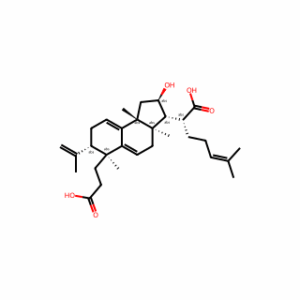 (2R,3R,3aR,6S,7S,9bR)-3-[(1R)-1-Carboxy-5-methyl-4-hexen-1-yl]-2,3,3a,4,6,7,8,9b-octahydro-2-hydroxy-3a,6,9b-trimethyl-7-(1-methylethenyl)-1H-benz[e]indene-6-propanoic acid