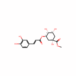 Methyl (1S,3R,4R,5R)-3-(((E)-3-(3,4-dihydroxyphenyl)acryloyl)oxy)-1,4,5-trihydroxycyclohexane-1-carboxylate