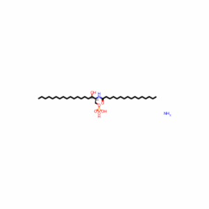 (2S,3R)-3-Hydroxy-2-palmitamidooctadecyl dihydrogen phosphate, ammonia salt