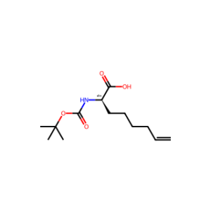 (R)-N-Boc-2-(5′-hexyl)glycine