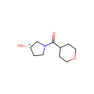 (S)-(3-Hydroxypyrrolidin-1-yl)(tetrahydro-2H-pyran-4-yl)methanone