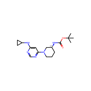 tert-Butyl (1-(6-(cyclopropylamino)pyrimidin-4-yl)piperidin-3-yl)carbamate