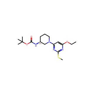 tert-Butyl (1-(6-ethoxy-2-(methylthio)pyrimidin-4-yl)piperidin-3-yl)carbamate