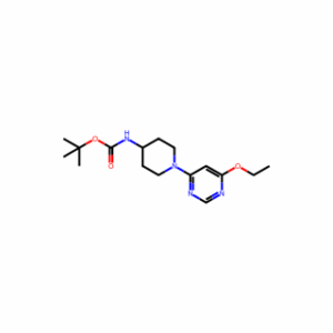 tert-Butyl (1-(6-ethoxypyrimidin-4-yl)piperidin-4-yl)carbamate