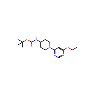 tert-Butyl (1-(6-ethoxypyrimidin-4-yl)piperidin-4-yl)carbamate
