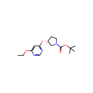(R)-tert-Butyl 3-((6-ethoxypyrimidin-4-yl)oxy)pyrrolidine-1-carboxylate