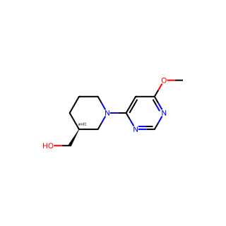 (1-(6-Methoxypyrimidin-4-yl)piperidin-3-yl)methanol