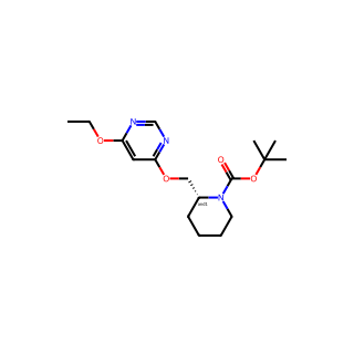 tert-Butyl 2-(((6-ethoxypyrimidin-4-yl)oxy)methyl)piperidine-1-carboxylate