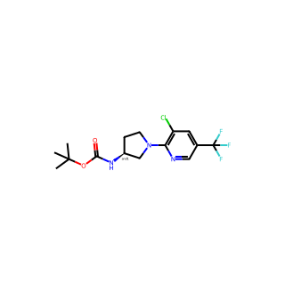 tert-Butyl (1-(3-chloro-5-(trifluoromethyl)pyridin-2-yl)pyrrolidin-3-yl)carbamate