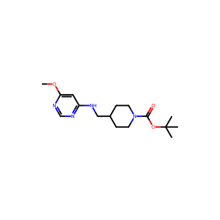 tert-Butyl 4-(((6-methoxypyrimidin-4-yl)amino)methyl)piperidine-1-carboxylate