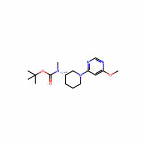 tert-Butyl (1-(6-methoxypyrimidin-4-yl)piperidin-3-yl)(methyl)carbamate