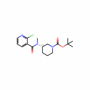 tert-Butyl 3-(2-chloro-N-methylnicotinamido)piperidine-1-carboxylate